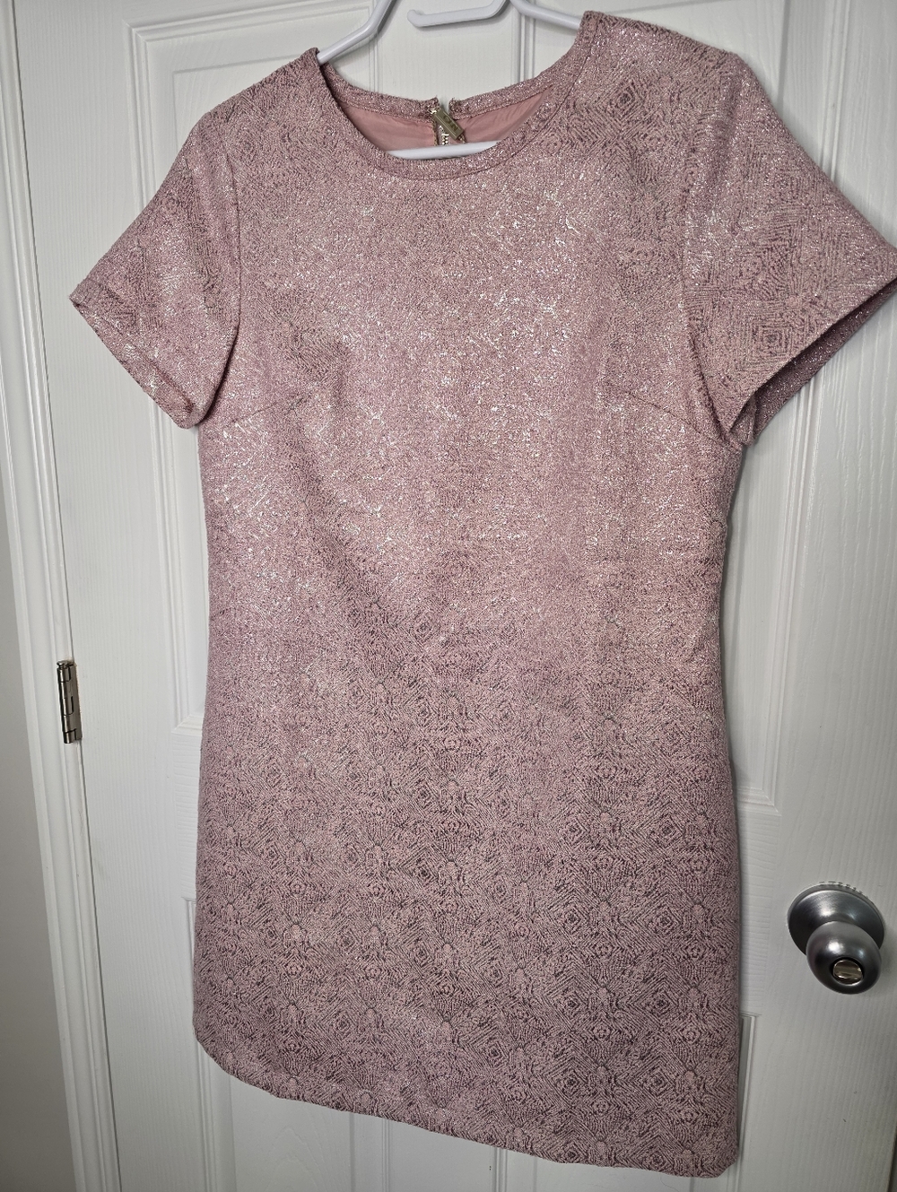 NWT CLN Dress in shimmering pink Large - Picture 13 of 17